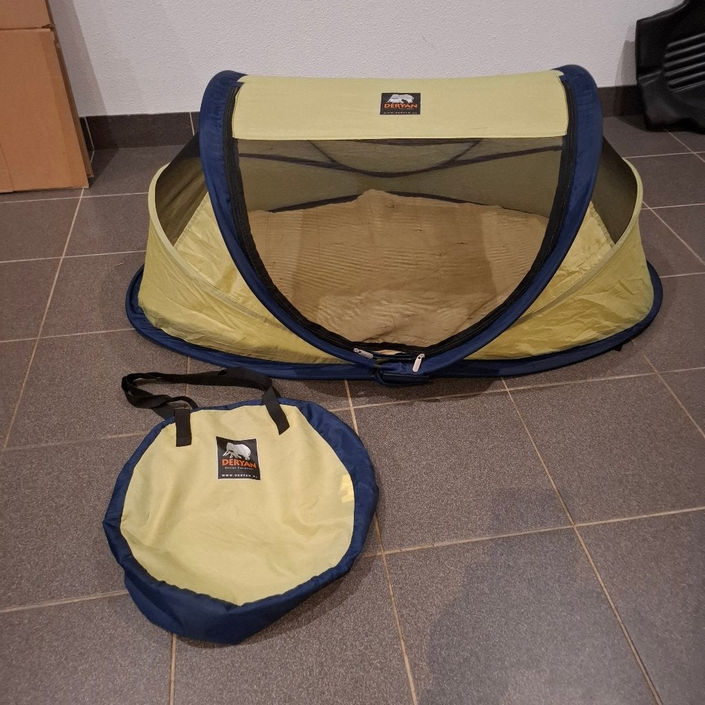 Opvouwbaar Babytentje deryan, Ophalen of Verzenden, Gebruikt, Ledikant