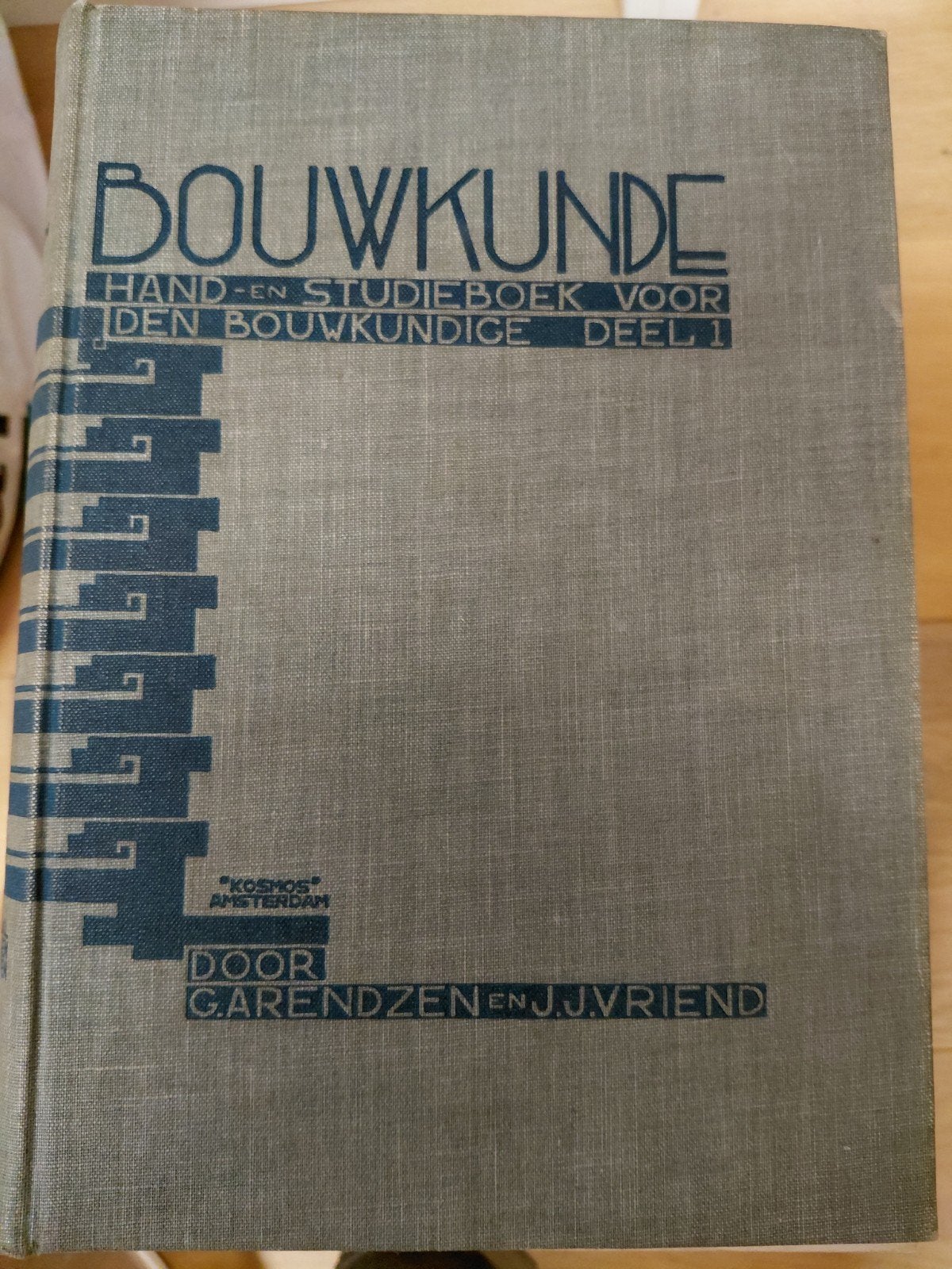bouwkunde studieboek bouwkundige deel 1 uit 1941, Boeken, Ophalen of Verzenden, Bouwkunde