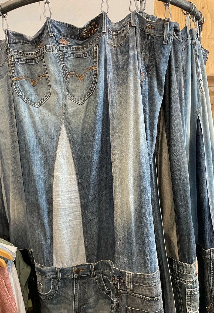 Gevraagd: oude spijkerbroeken, Kleding | Heren, Ophalen, Blauw