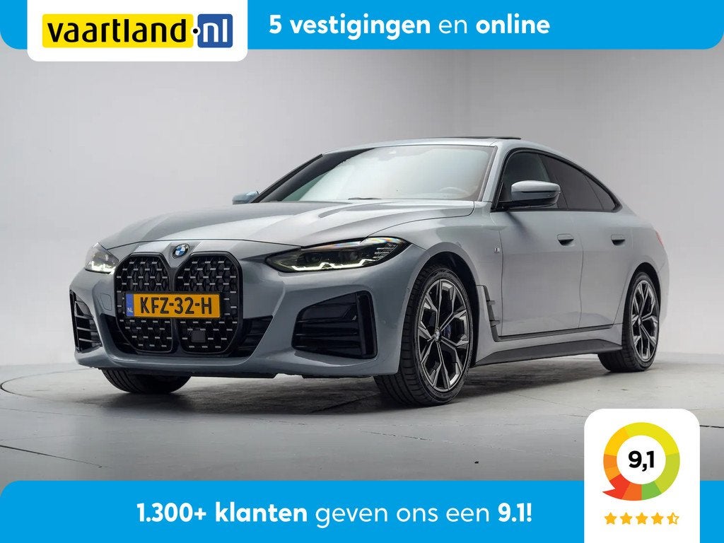 BMW 4 Serie Gran Coupe 420i M Sport Shadow Aut. [ Schuifdak, Auto's, Automaat, 15 km/l, Gebruikt, Leder