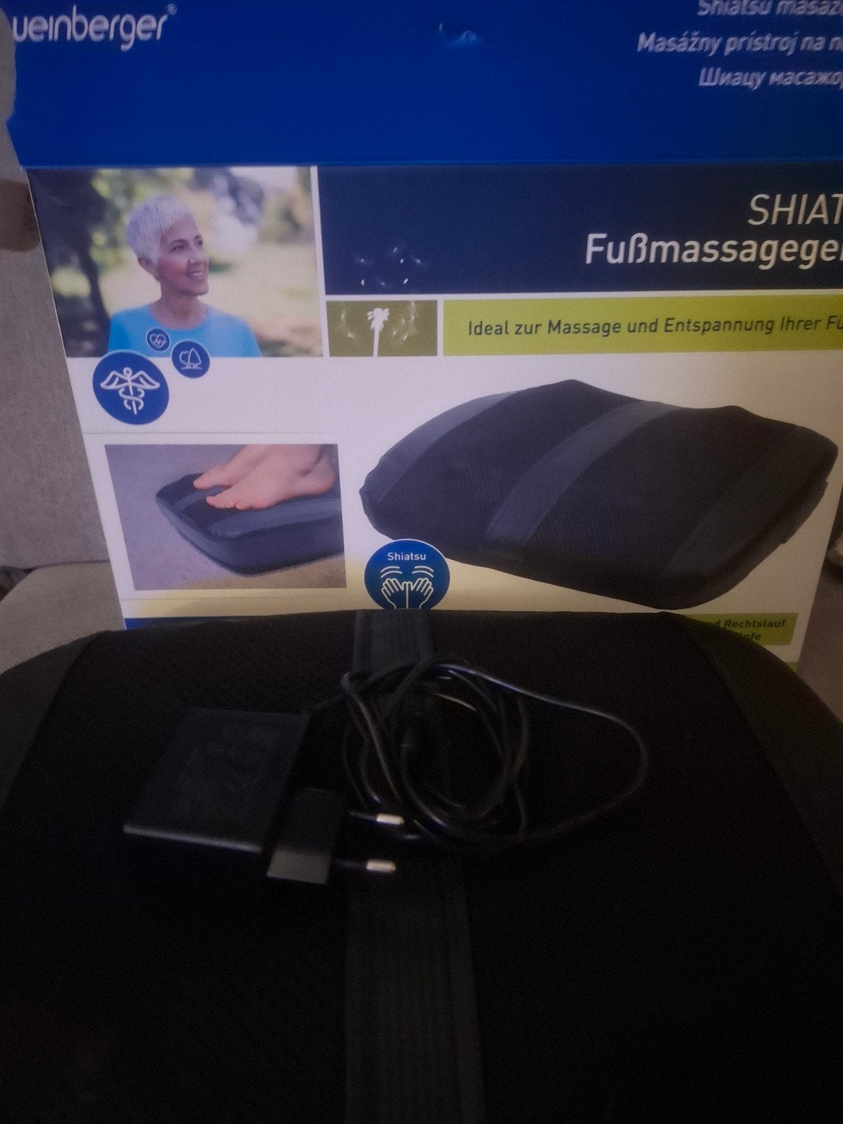 Weinberger Shiatsu Voetmassageapparaat - als nieuw, Ophalen of Verzenden, Zo goed als nieuw, Apparaat