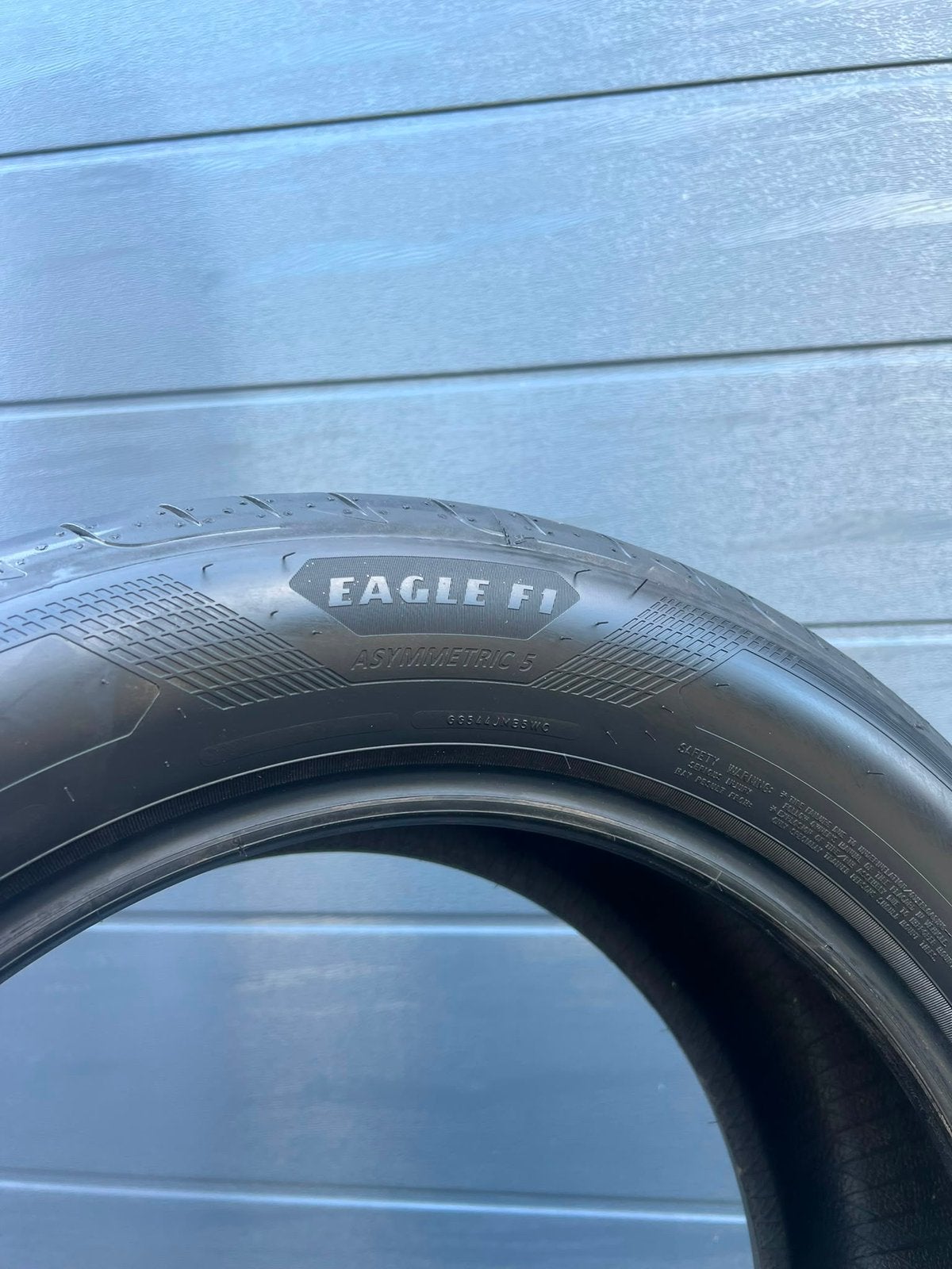 4x 235 55 R18 100V Goodyear Eagle F1 Asymmetric 5, 18 inch, Nieuw, Ophalen of Verzenden, 235 mm