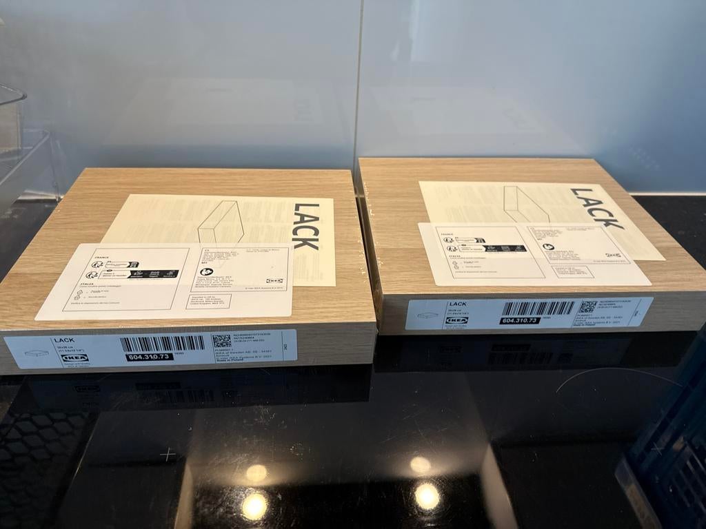 2x IKEA LACK wandplank 30x26 cm - Nieuw in verpakking, Ophalen, Nieuw