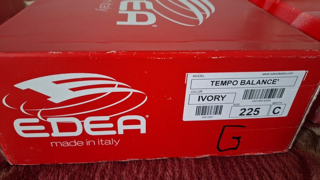 Edea Tempo Balance kunstschaatsen maat 225, Overige merken, Ophalen of Verzenden, Zo goed als nieuw, Kunstschaatsen