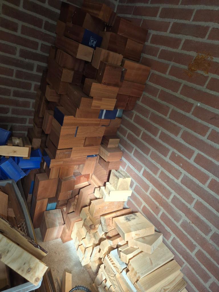 Brandhout, Ophalen, Overige houtsoorten, Blokken