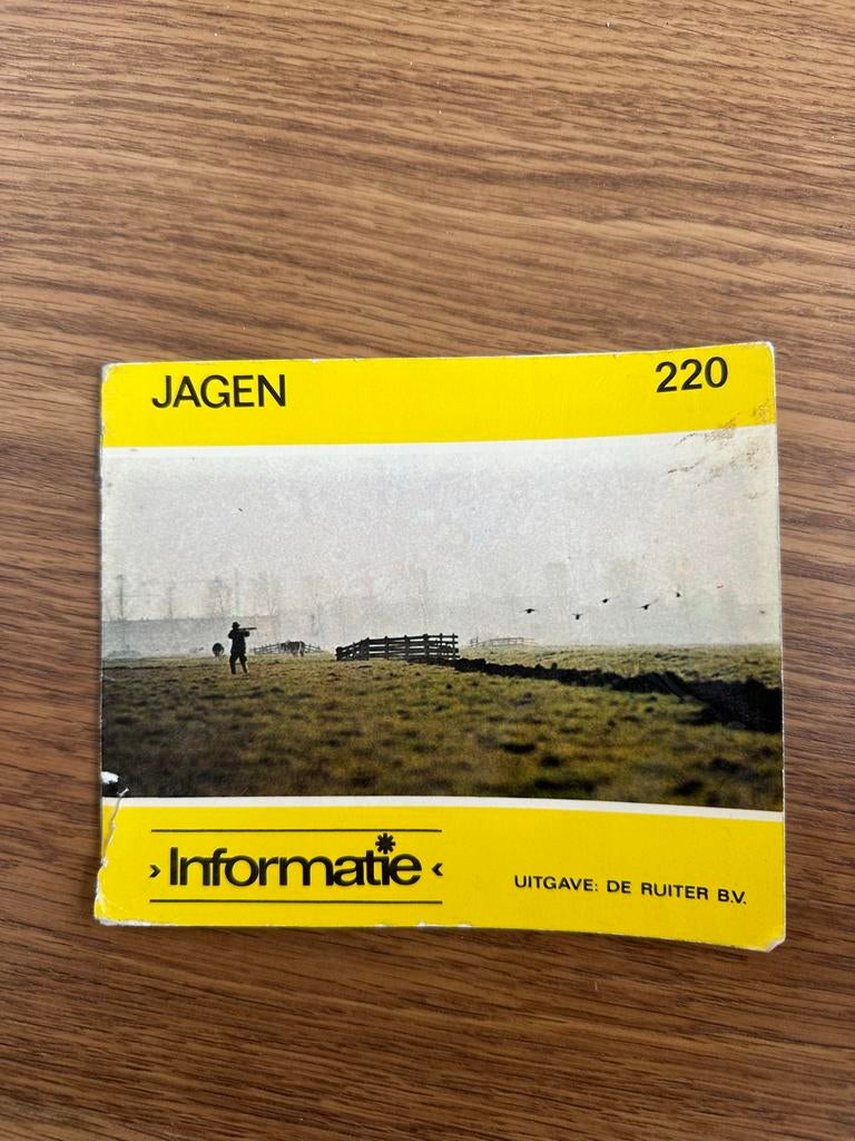 Jagen - Informatie 220, Boeken, Ophalen of Verzenden, Gelezen, Overige onderwerpen