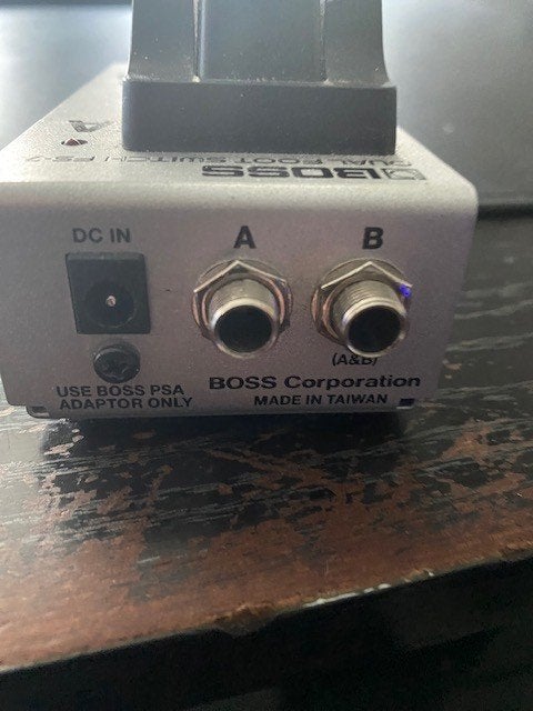 Boss Footswitch FS 7, Muziek en Instrumenten, Effecten, Ophalen, Zo goed als nieuw