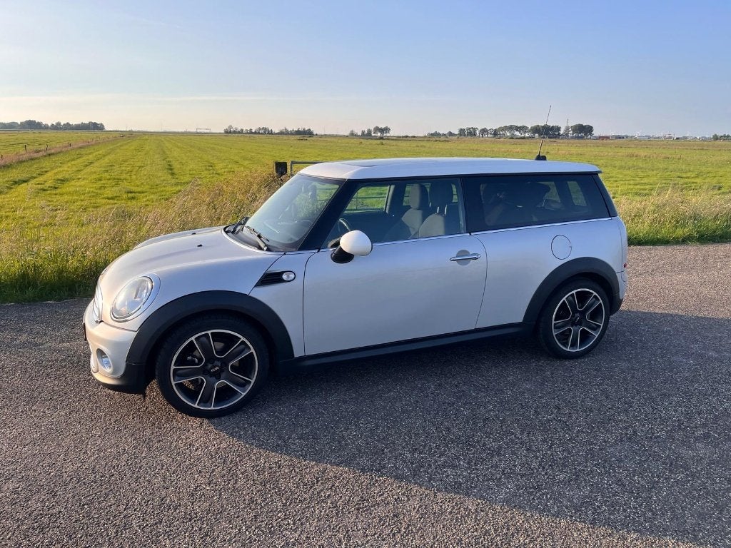 Mini Clubman soho edition 1.6 2011 (met extra bandenset), Auto's, Mini, Voorwielaandrijving, 40 €/maand, 4 cilinders, 4 stoelen