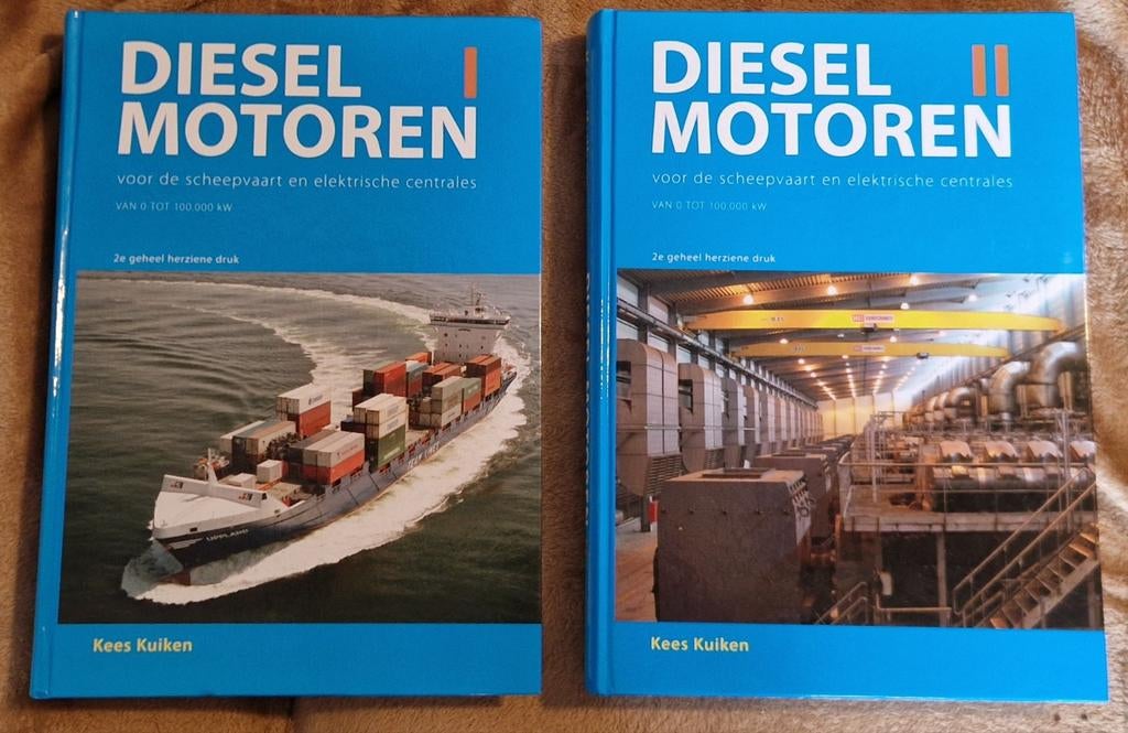 Dieselmotoren voor de scheepvaart en elektrische centrales, Boeken, Ophalen of Verzenden, Zo goed als nieuw, K. Kuiken