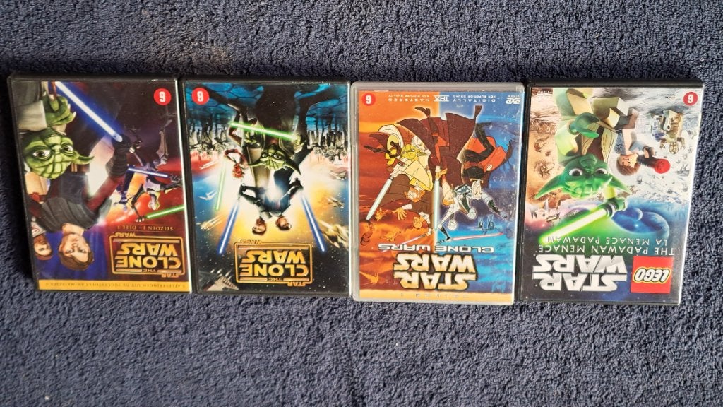 Star Wars "Clone Wars" collectie, Cd's en Dvd's, Overige typen, Ophalen of Verzenden, Zo goed als nieuw, Alle leeftijden