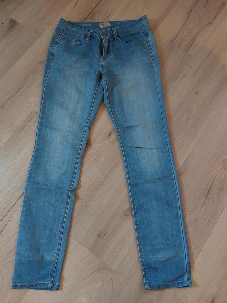 Spijkerbroek van de Hema., Blauw, Fit Hema, Ophalen of Verzenden, Zo goed als nieuw