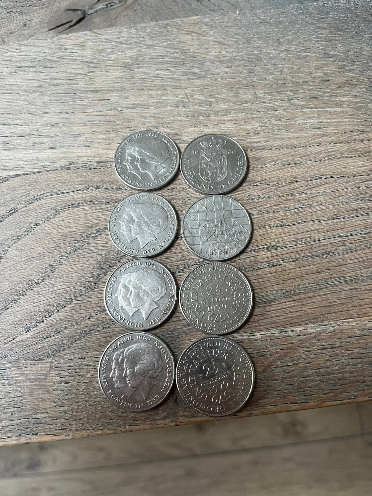 8x rijksdaalders knaak, Postzegels en Munten, Ophalen of Verzenden