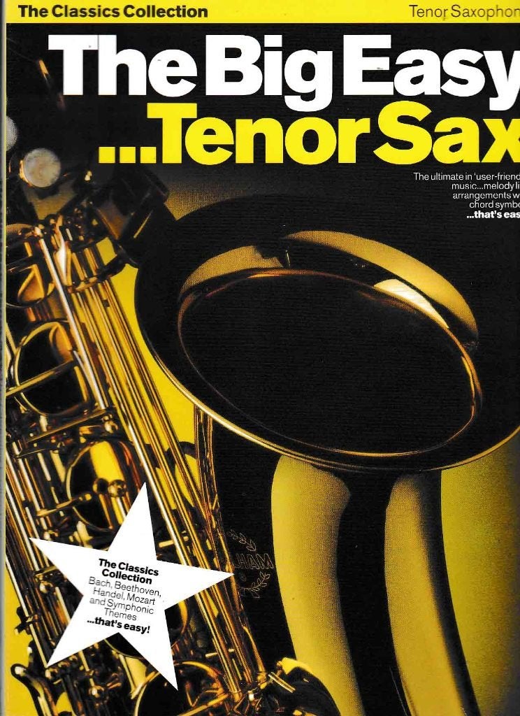 The Big Easy Tenor Sax ( 691 ), Muziek en Instrumenten, Bladmuziek, Gebruikt, Saxofoon, Ophalen of Verzenden, Artiest of Componist