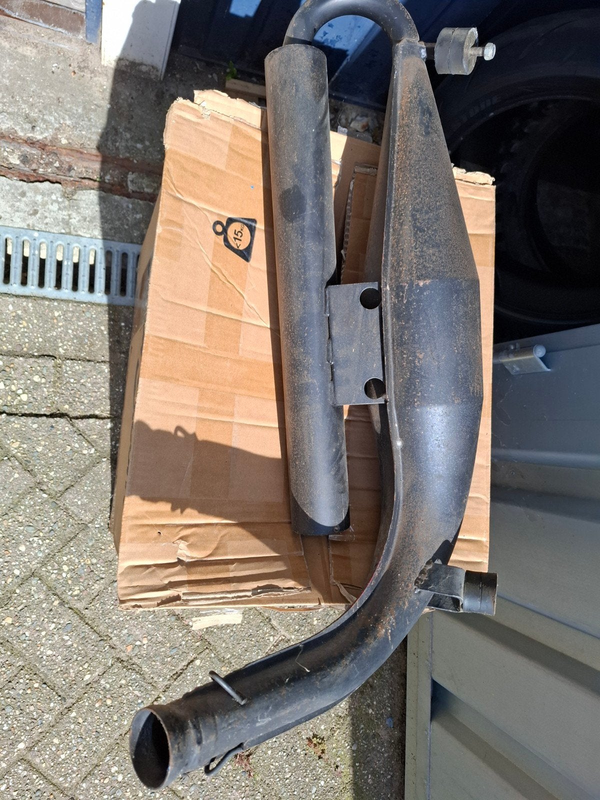 kart rotax max uitlaat (dd2), Ophalen of Verzenden, Gebruikt, Kart