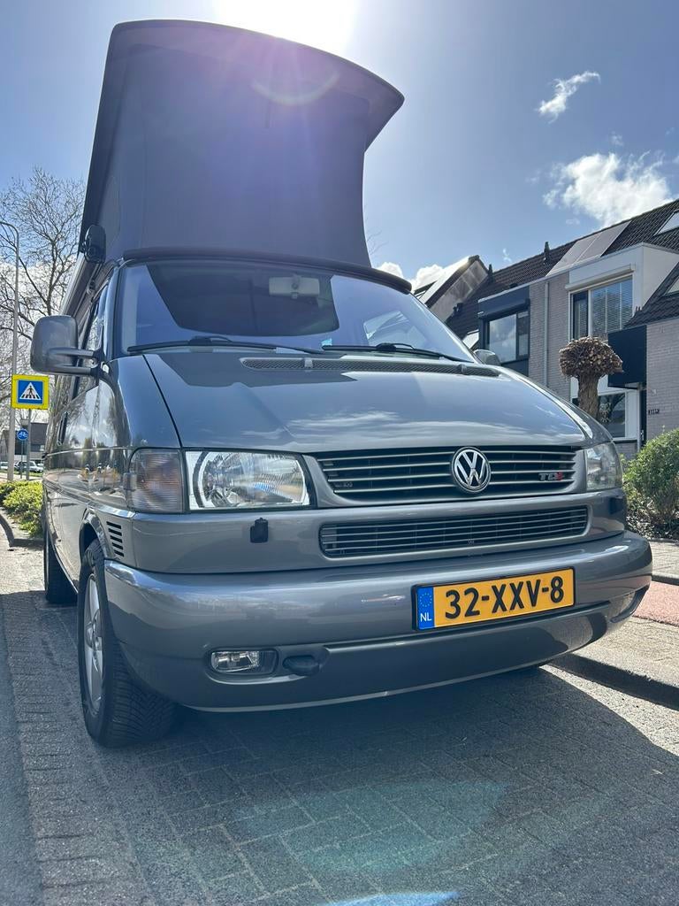 Volkswagen T4 camper org. California Freestyle 2003 - 151pk, Caravans en Kamperen, Buscamper of Camperbus, Volkswagen, Treinzit