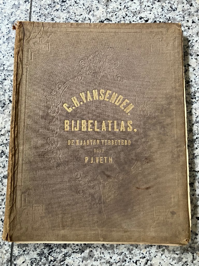 Bijbel-Atlas (1861) - G.H. van Senden & P.J. Veth, Ophalen, G.H. Van Sendel