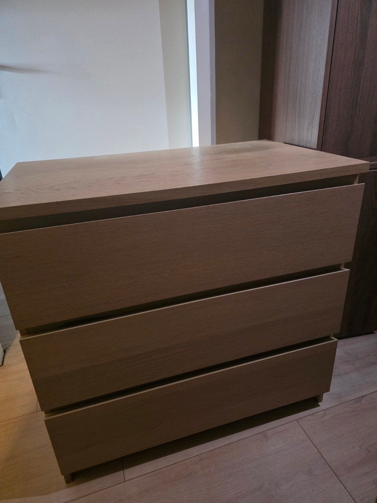 IKEA Malm Kast Beukenkleur, Ophalen, Gebruikt, 50 tot 100 cm, 25 tot 50 cm