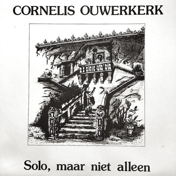 Cornelis ouwerkerk  solo, maar niet alleen  lp, Zo goed als nieuw, 12 inch, Streekmuziek, Inclusief binnenhoes