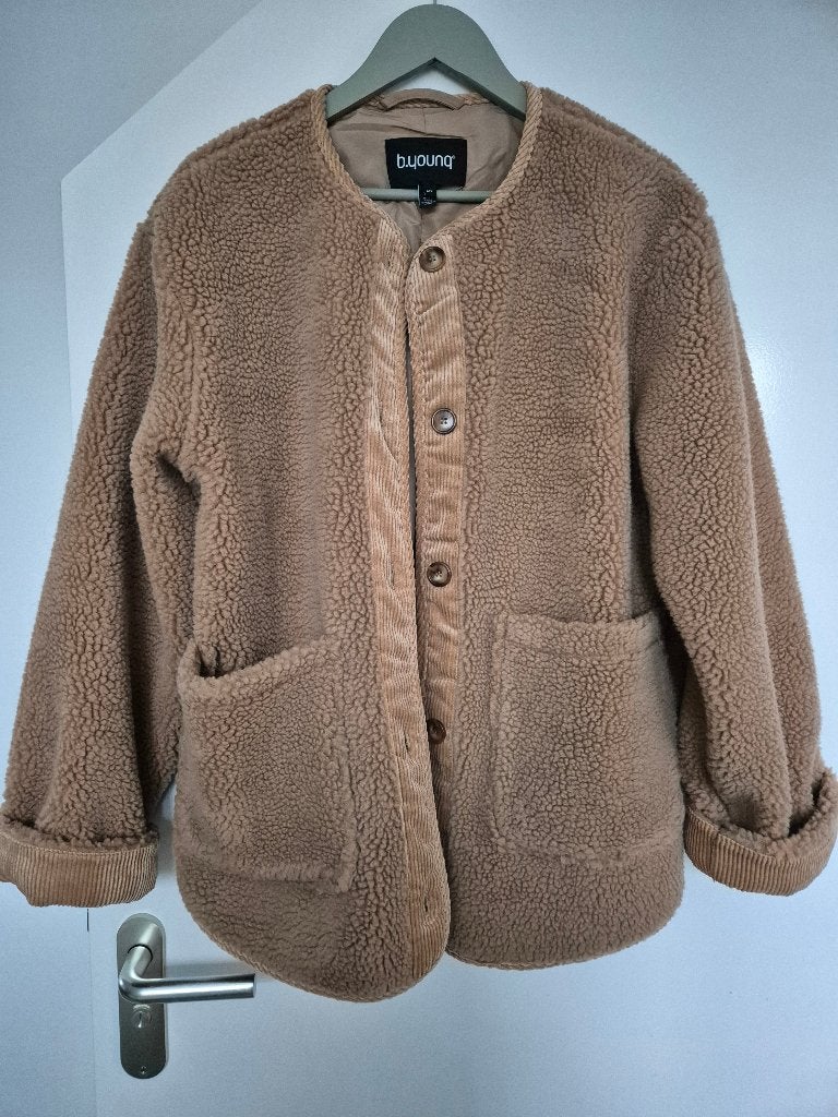Tof teddy jasje mt 40. bruin., Ophalen of Verzenden, Nieuw, Maat 38/40 (M), Bruin