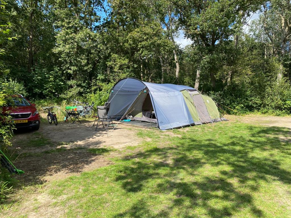 Vespucci 6 tunneltent inclusief extra luifel, Ophalen, Gebruikt, Tot en met 6
