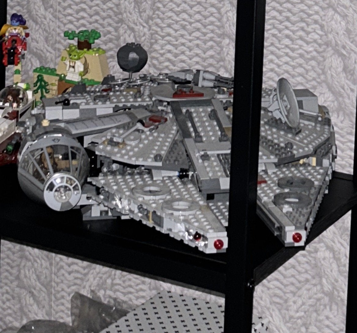Lego millenium falcon 75257, Kinderen en Baby's, Speelgoed | Duplo en Lego, Ophalen, Zo goed als nieuw