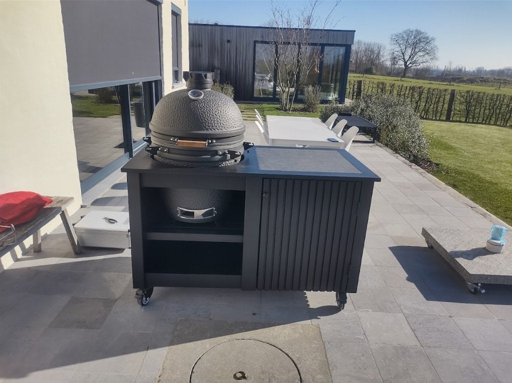 buitenkeuken voor jou kamado, Tuin en Terras, Buitenkeukens, Nieuw, Houtskool, Vrijstaand, Ophalen of Verzenden