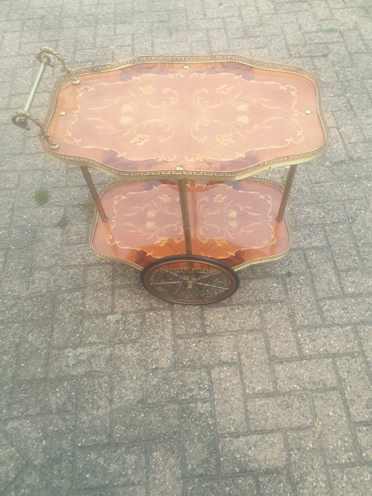Prachtig Italiaanse serveerwagen, Ophalen of Verzenden