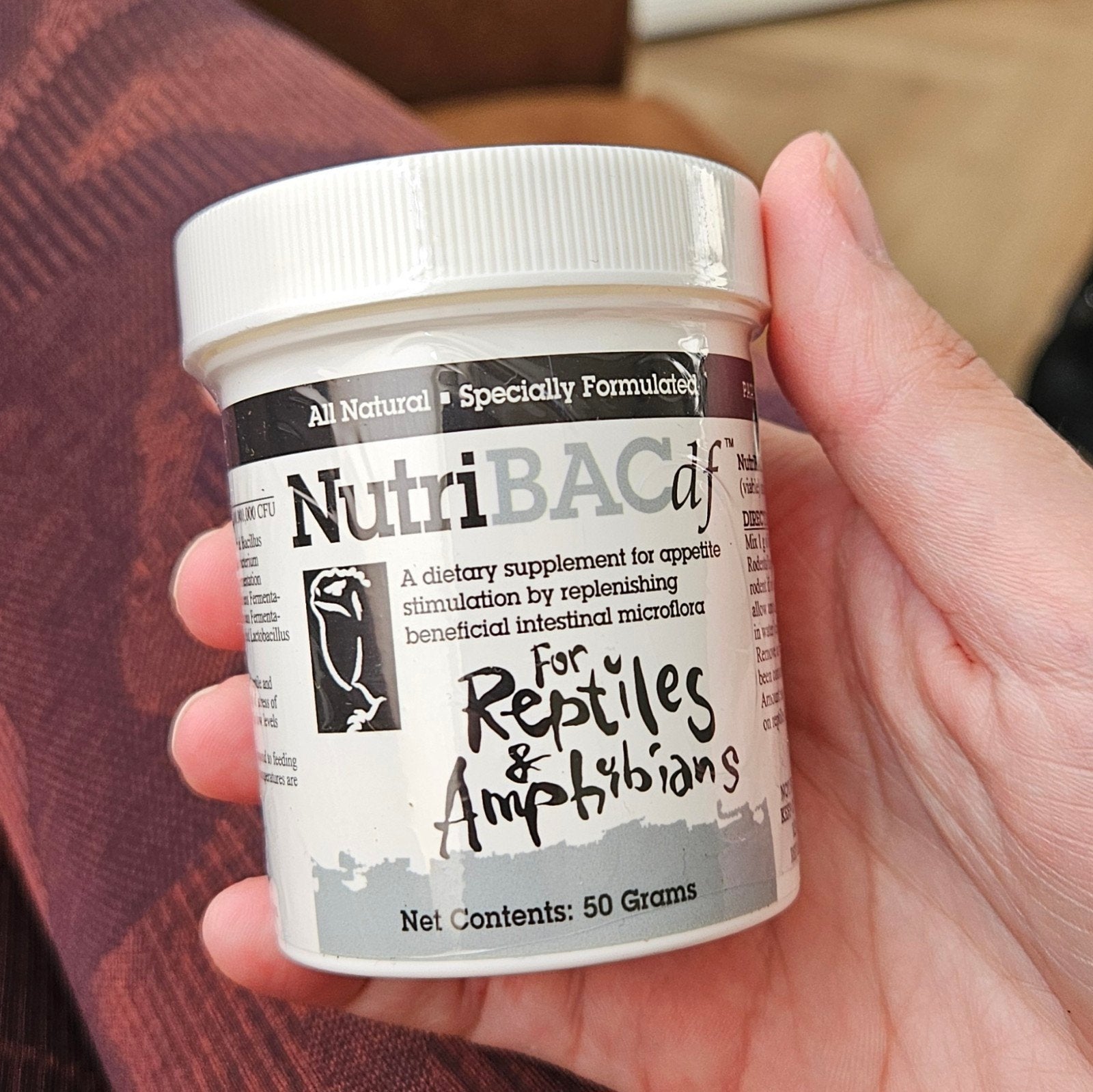 NutriBAC df probiotica voor reptielen en amfibieën, Ophalen of Verzenden, Nieuw, Overige typen