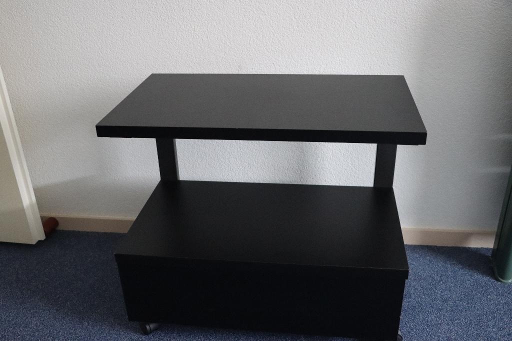 Opzet-tafel, Ophalen, Hout, Modern, Gebruikt
