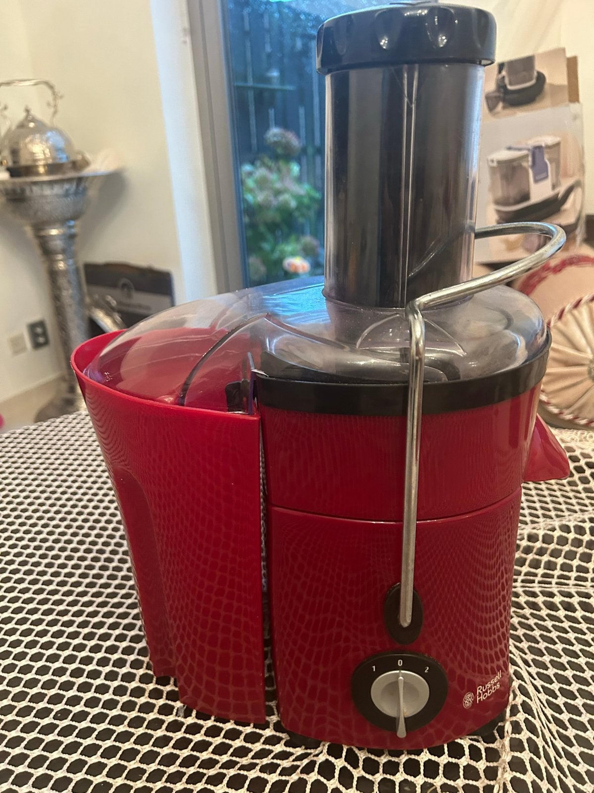 Russell Hobbs sapcentrifuge - Rood, Ophalen of Verzenden, Zo goed als nieuw