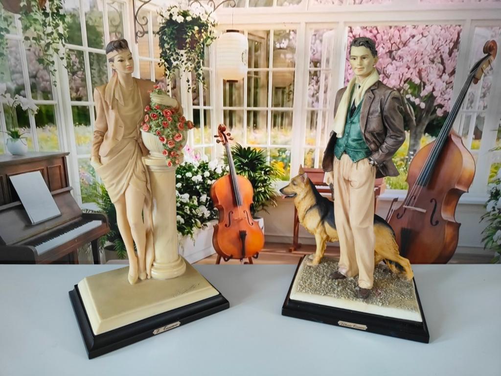Elegante Vittorio Tessaro Beelden – Klassieke Set, Ophalen of Verzenden
