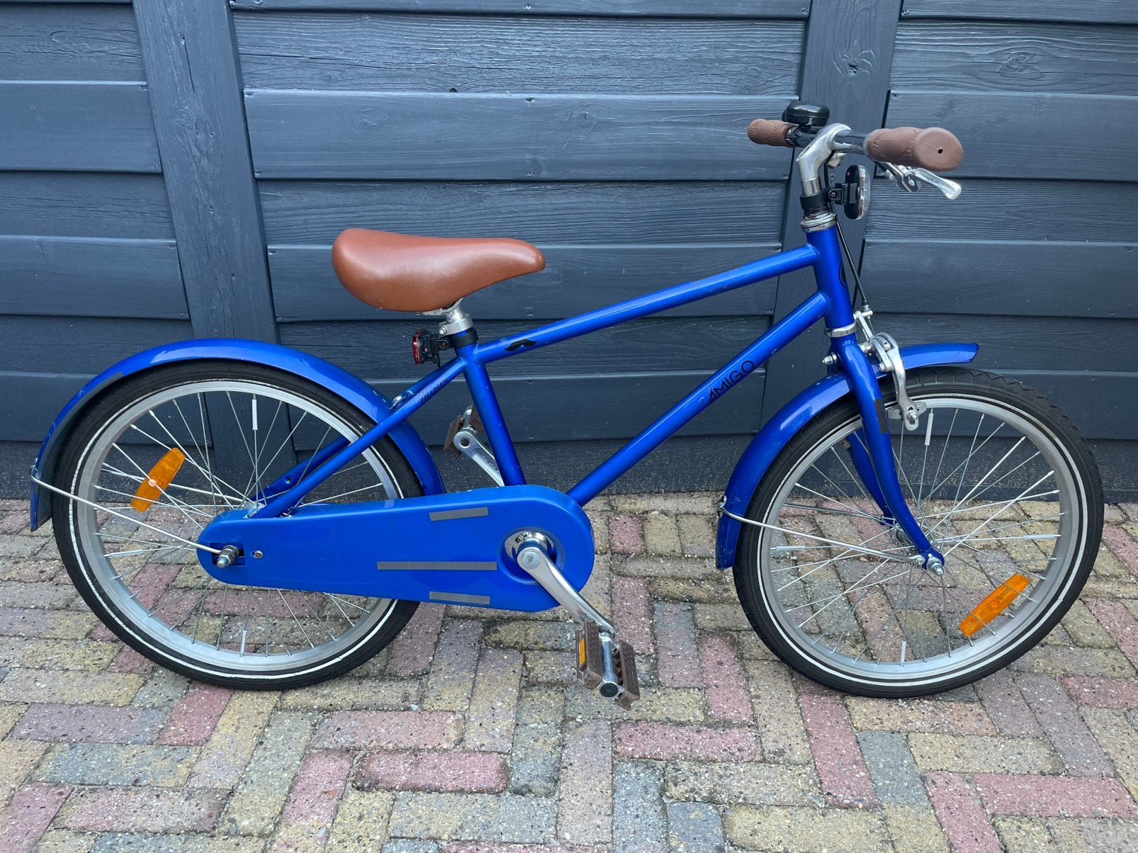 Amigo 20 inch kinderfiets, Ophalen, Gebruikt, Terugtraprem, 16 tot 20 inch