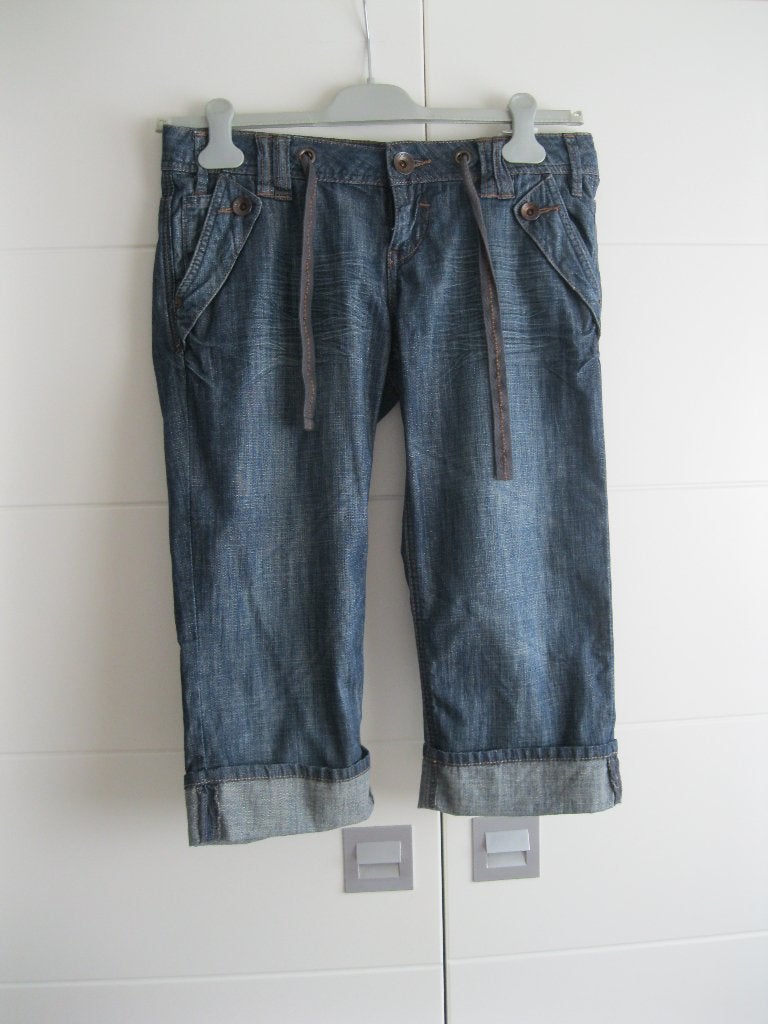 S oliver broek blauw 36 heupmodel nieuw  Nieuwprijs €69,90, Blauw, Nieuw, S oliver, Ophalen of Verzenden