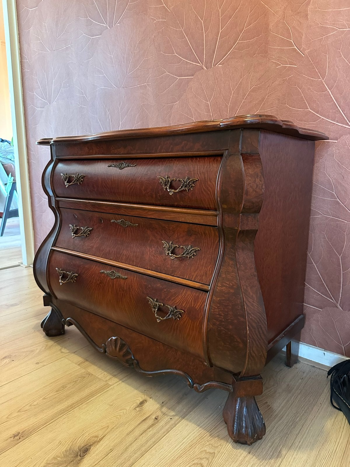 Antieke commode met 3 laden - Prachtige staat, Ophalen