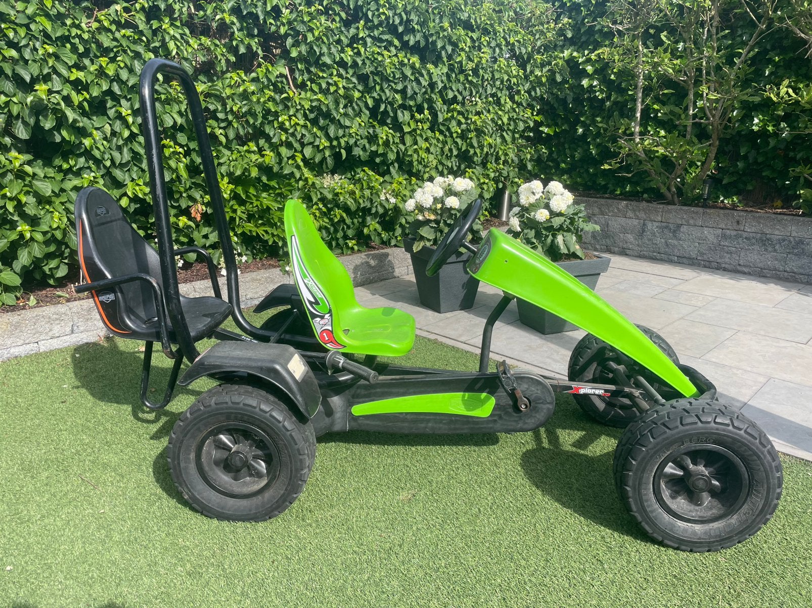 Berg Skelter X-Plorer XT3, groen met duostoel, Ophalen of Verzenden, Gebruikt, Berg, Duozit