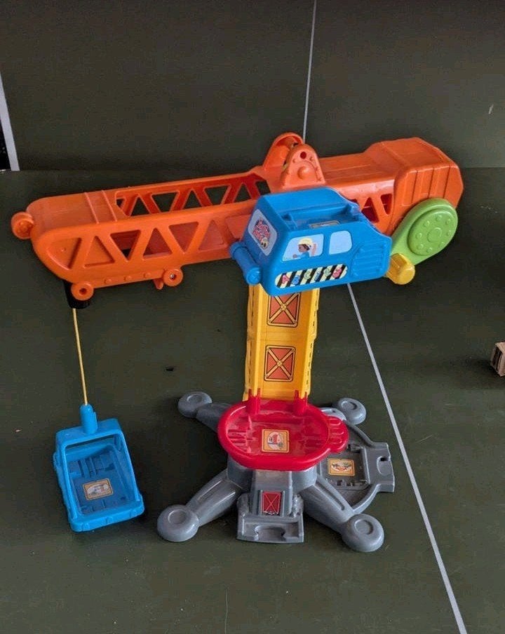 VTech Toet Toet Kraan - Speelgoedkraan met geluid en licht, Kinderen en Baby's, Ophalen of Verzenden, Gebruikt