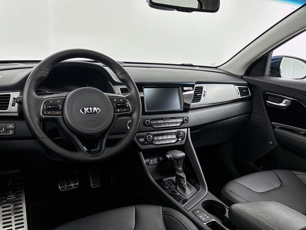 Kia Niro - 1.6 GDi Hybrid ExecutiveLine // TREKHAAK // SCHUI, Gebruikt, Blauw, 23 km/l, Leder