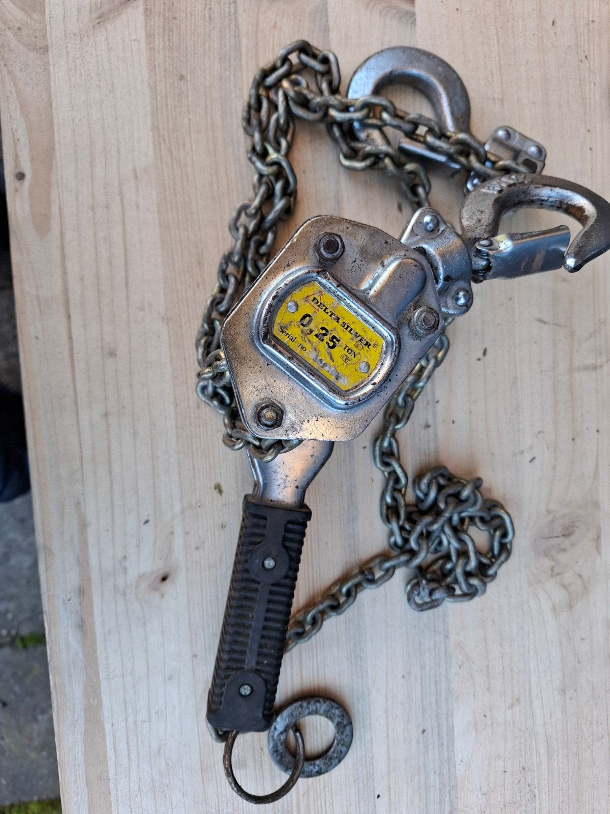 Takel gebruikt, Ophalen of Verzenden, Gebruikt