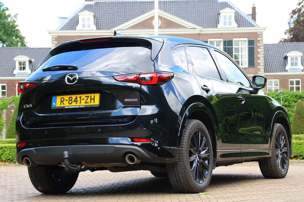 Mazda CX-5 2.0 SkyActiv-G 165 Homura Limited, Gebruikt, 4 cilinders, Zwart, Bedrijf