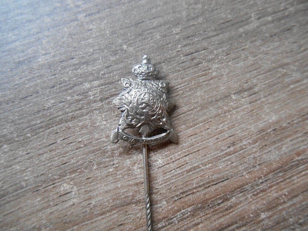 Korps Mariniers insigne zilverkleurig, Ophalen of Verzenden, Marine, Nederland, Overige typen