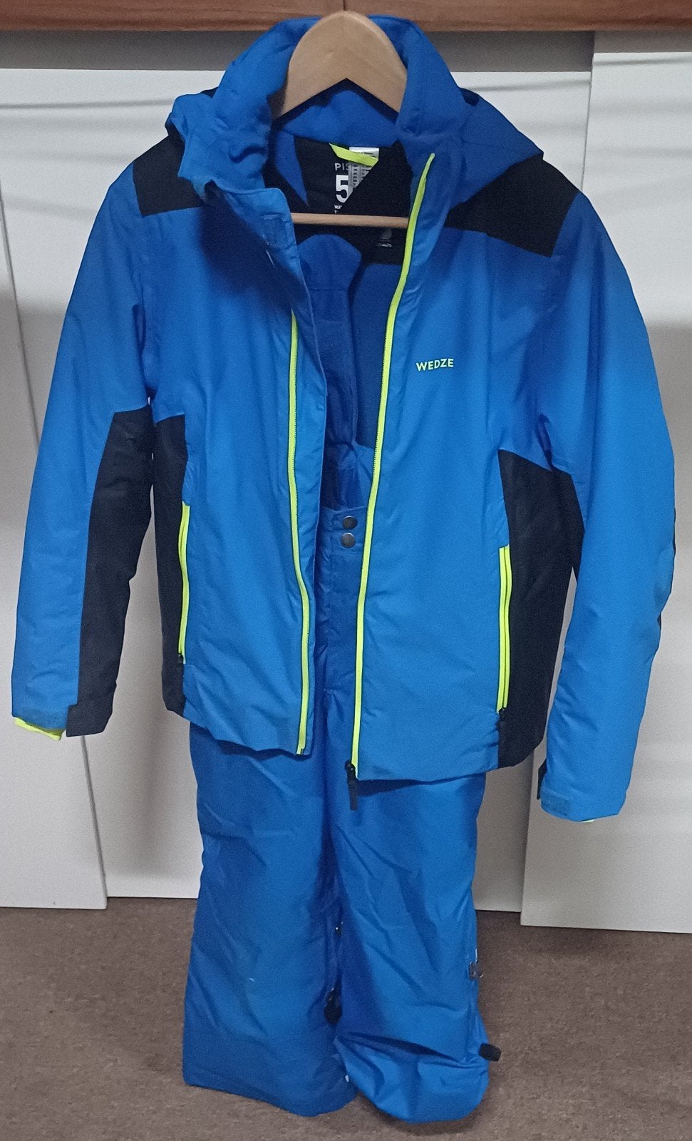 ski set: jas (143-152) & broek (133-152), Wed'ze, Ophalen of Verzenden, Gedragen, Jack