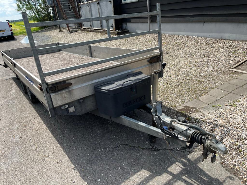 Hapert 2700 kg plateauwagen 5x1.80 met extra opties, Auto diversen, Aanhangers en Bagagewagens, Ophalen, Gebruikt