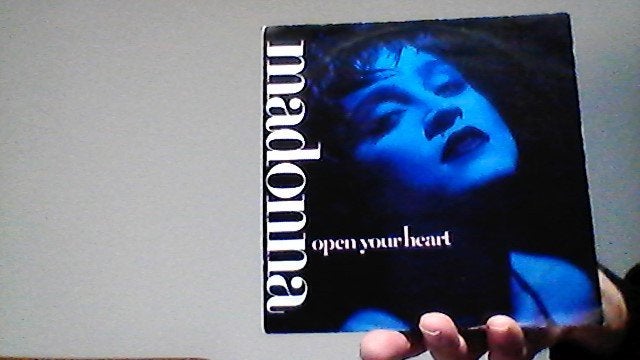 madonna jukebox single open your heart uit 1986, Ophalen of Verzenden, Zo goed als nieuw, Pop