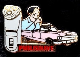 Philips- Philishave pin, Verzamelen, Verzenden, Nieuw, Merk, Speldje of Pin