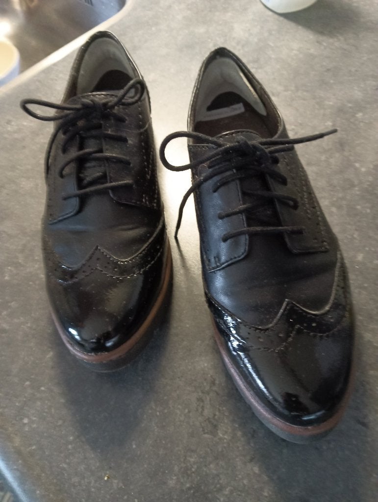 dames schoenen maat 39, Zwart, Overige typen, Zo goed als nieuw, Softline