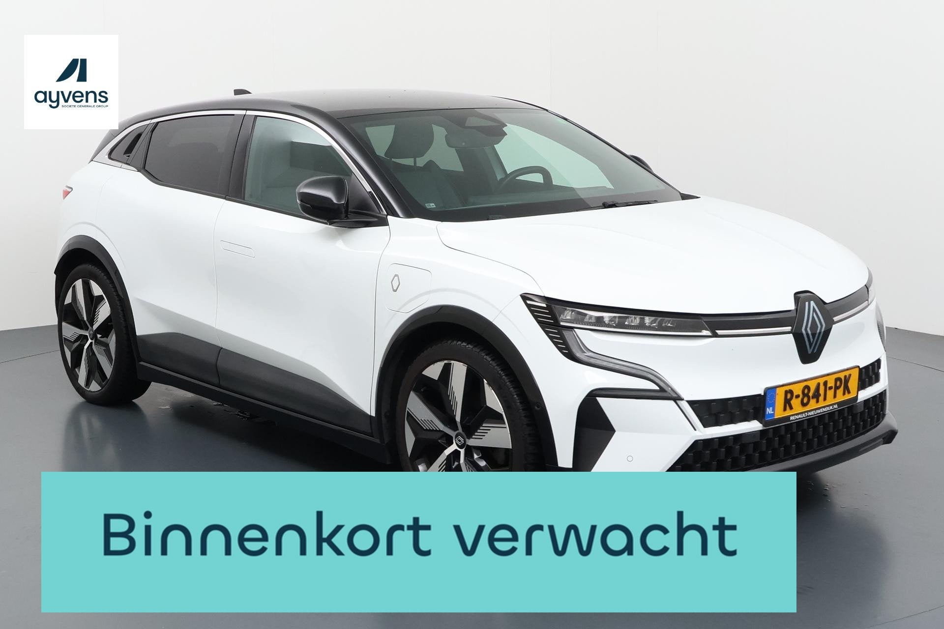 Renault Megane E-Tech EV60 Optimum Charge Iconic Frisse twee, Auto's, Wit, Automatische klimaatregeling, 190 min, 900 kg