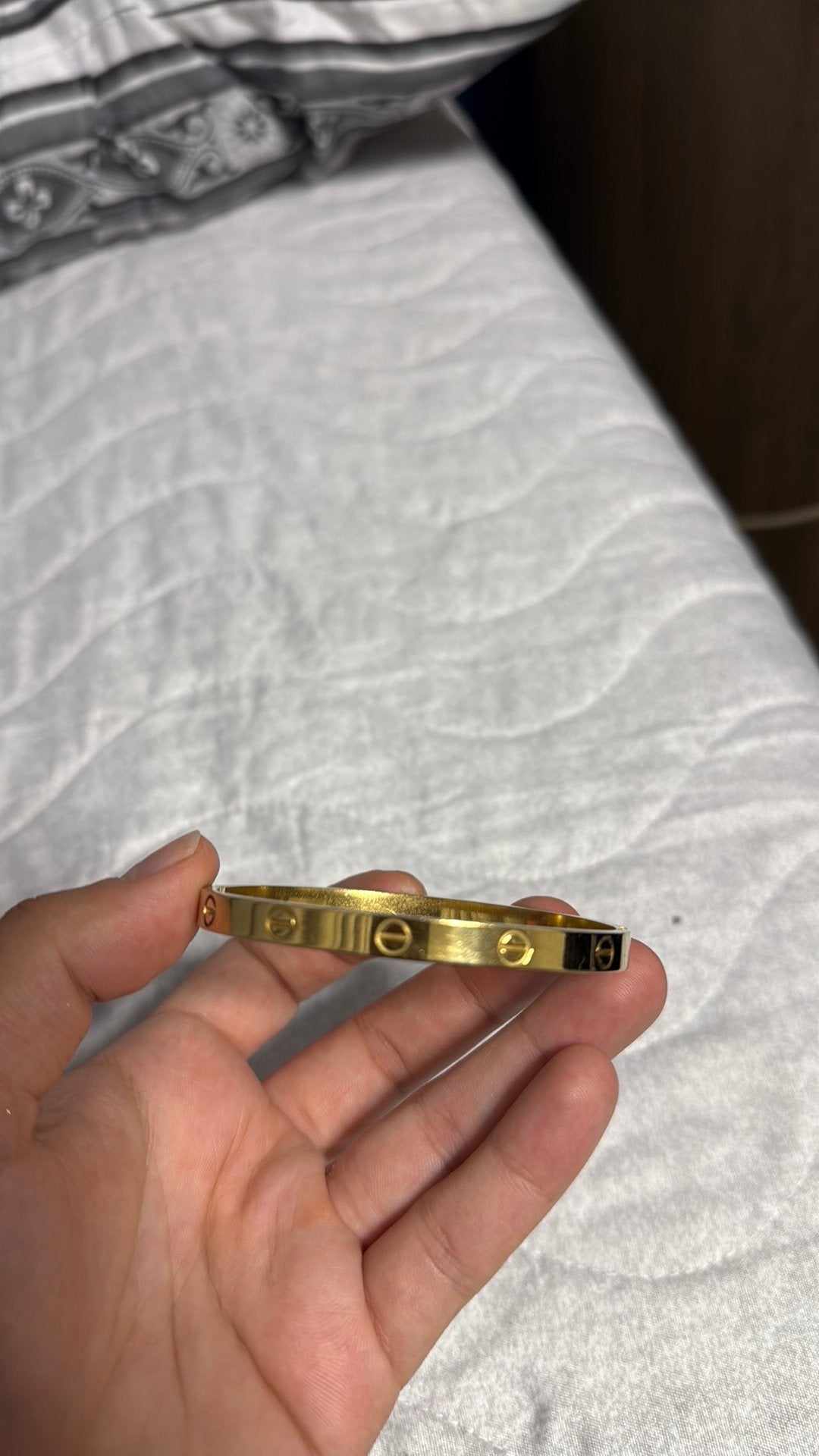 Cartier armband, Sieraden, Tassen en Uiterlijk, Ophalen of Verzenden, Zo goed als nieuw, Goud, Staal
