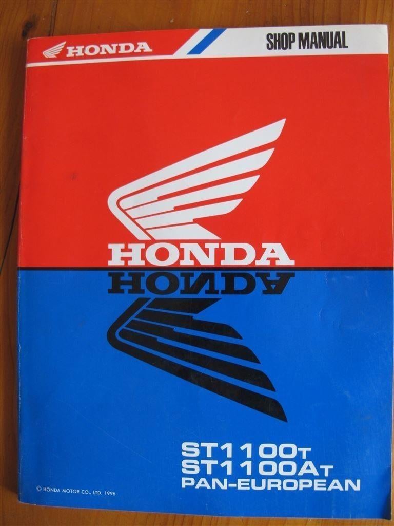 Documentatie 2 Honda werkplaatshandboeken CB750 CBR1000F CBR, Ophalen of Verzenden, Gelezen