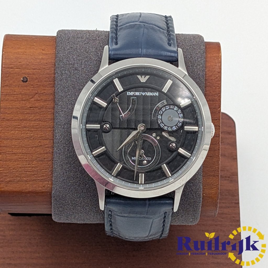 Armani Meccanico AR4664 automatic horloge - Nette staat, Sieraden, Tassen en Uiterlijk, Horloges | Kinderen, Armani, Zo goed als nieuw