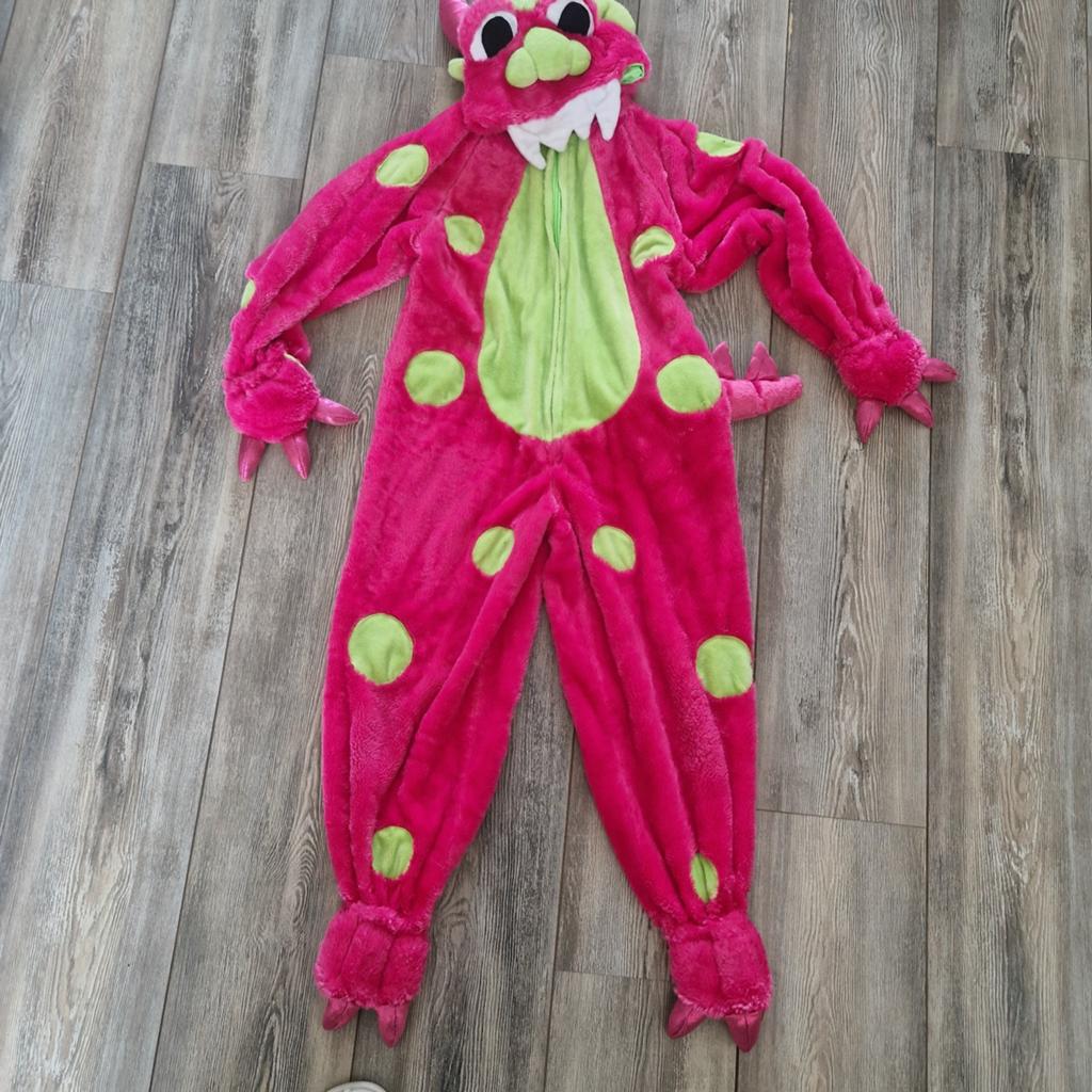 Superzacht Monster Onesie Kinderpak Maat 128, Kinderen en Baby's, Carnavalskleding en Verkleedspullen, Jongen of Meisje, 122 t/m 128